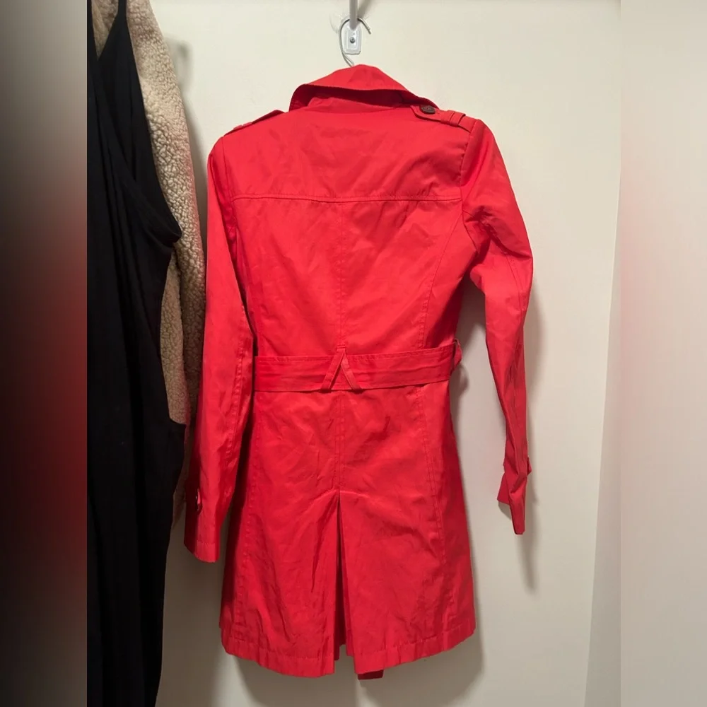 xs red DKNY coat! - Picture 2 of 3
